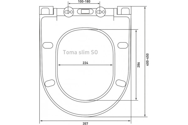 Унитаз подвесной Berges Wasserhaus Okus 082127 с микролифтом, белый, овальный, 35x48 см