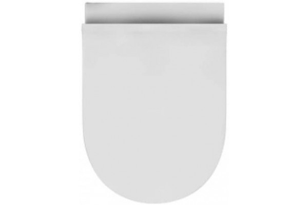 Унитаз подвесной Berges Wasserhaus Puma Rimless 082131 с микролифтом, белый, овальный, 36.5x51.3 см