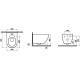 Унитаз подвесной Berges Wasserhaus Mascon Rimless 082128 с микролифтом, белый, овальный, 36x57 см