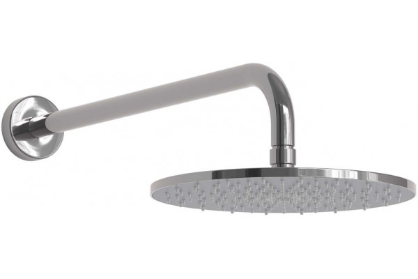 Душевой комплект Berges Wasserhaus Ventas 3R 073007 С ВНУТРЕННЕЙ ЧАСТЬЮ, хром, шланг металлический 150 см