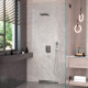 Душевой комплект Berges Wasserhaus Ventas 3S 073005 С ВНУТРЕННЕЙ ЧАСТЬЮ, хром, шланг металлический 150 см, 1 режим