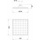 Душевой комплект Berges Wasserhaus Nardis 2S 071001 С ВНУТРЕННЕЙ ЧАСТЬЮ, хром, шланг металлический 150 см