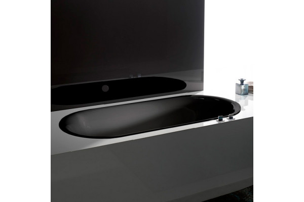 Стальная ванна Bette Lux Oval 3467-035 PLUS AR 190x90 с антискользящим самоочищающимся покрытием, овальная, встраиваемая