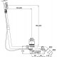 Слив-перелив Bette Multiplex M5 B600-000