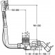 Слив-перелив Bette B602-901 хром