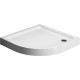 Поддон для душа Black&White Stellar Wind QС-10H четверть круга, низкий