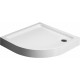 Поддон для душа Black&White Stellar Wind QС-08H четверть круга, низкий
