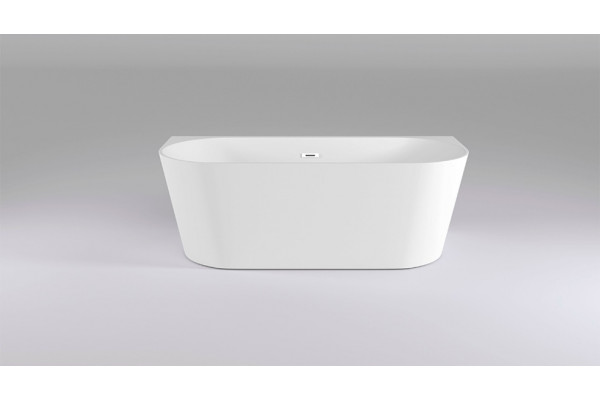 Акриловая ванна Black&White Swan SB116 овальная, отдельностоящая, объем 200 л.
