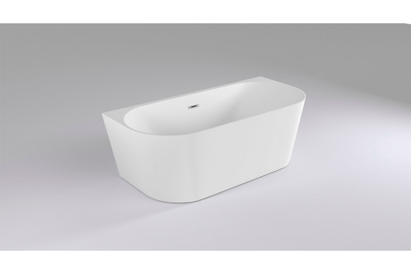 Акриловая ванна Black&White Swan SB116 овальная, отдельностоящая, объем 200 л.