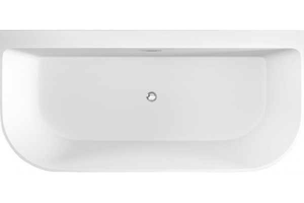 Акриловая ванна Black&White Swan SB115 овальная, отдельностоящая, объем 200 л.