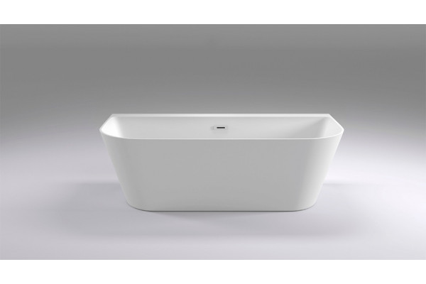 Акриловая ванна Black&White Swan SB115 овальная, отдельностоящая, объем 200 л.