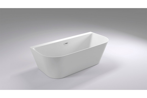 Акриловая ванна Black&White Swan SB115 овальная, отдельностоящая, объем 200 л.