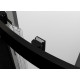 Душевая кабина Black&White Galaxy G8701 четверть круга, поддон низкий, стекло прозрачное
