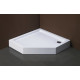 Поддон для душа Black&White Stellar Wind P-10H пятиугольный, низкий
