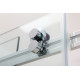 Душевой уголок Black&White Stellar Wind S208 800х1000 прямоугольный, двери раздвижные