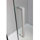Душевой уголок Black&White Stellar Wind S208 800х1000 прямоугольный, двери раздвижные