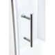 Душевой уголок Black&White Stellar Wind S102 800х800 квадратный, двери раздвижные