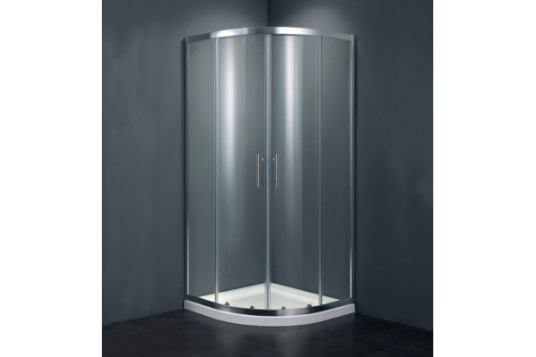 Душевой уголок Black&White Stellar Wind S101 900х900 четверть круга, двери раздвижные