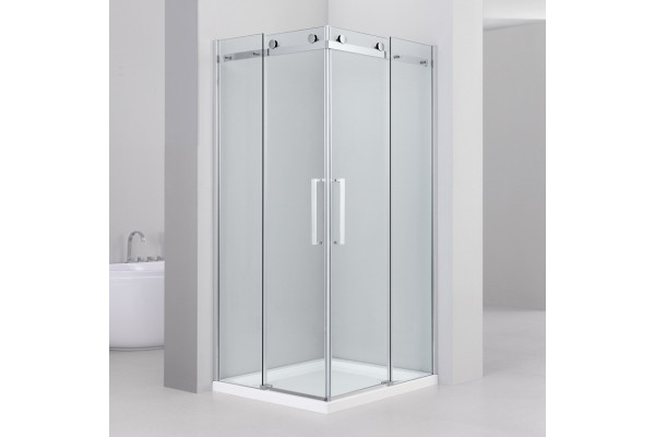 Душевой уголок Black&White Stellar Wind S202 800х1200 прямоугольный, двери раздвижные