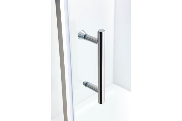 Душевой уголок Black&White Stellar Wind S102 900х900 квадратный, двери раздвижные