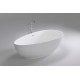 Акриловая ванна Black&White Swan SB106 отдельностоящая, овальная, объем 250 л.