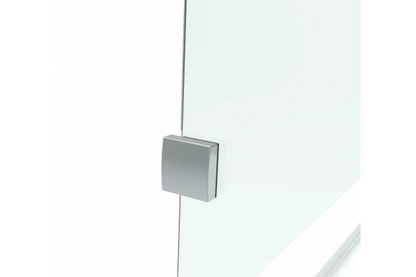 Душевой уголок Black&White Stellar Wind S701-1000 четверть круга, двери распашные