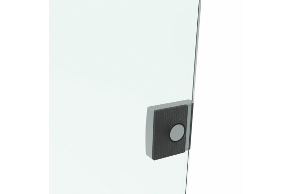Душевой уголок Black&White Stellar Wind S701-1000 четверть круга, двери распашные