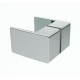 Душевой уголок Black&White Stellar Wind S701-1000 четверть круга, двери распашные