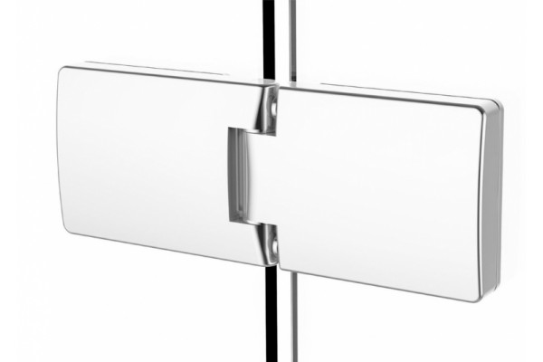Душевой уголок Black&White Stellar Wind S701-1000 четверть круга, двери распашные