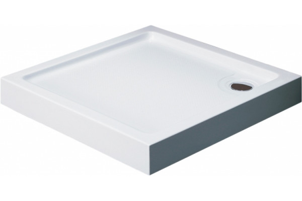 Поддон для душа Black&White Stellar Wind SQ-10H квадратный, низкий