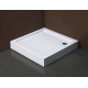 Поддон для душа Black&White Stellar Wind SQ-10H квадратный, низкий