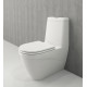 Унитаз-компакт Bocchi Taormina 1017-001-0129 белый овальный, 36x69.5 см