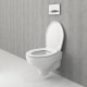 Унитаз подвесной Bocchi Taormina Pro Rimless 1451-001-0129 белый овальный, 37x52.5 см