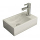 Раковина Bocchi Milano 1419-001-0126 белая, правая, прямоугольная, цвет белый