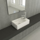 Раковина Bocchi Milano 1419-001-0126 белая, правая, прямоугольная, цвет белый