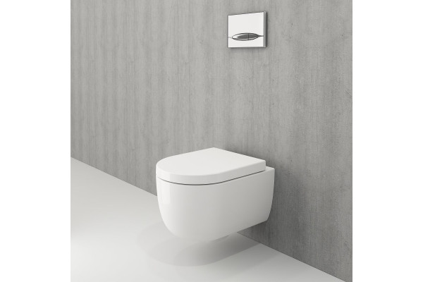Унитаз подвесной Bocchi V-Tondo 1417-001-0129 белая глянцевая белый, 36x49 см
