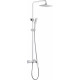 Душевая стойка Boheme Venturo 378-W штанга 122.36 см, шланг 150 см, 1 режим