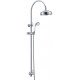 Душевая стойка Boheme Brillante 403 хром, штанга 130 см, шланг 150 см
