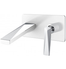 Смеситель Boheme Venturo 375-W С ВНУТРЕННЕЙ ЧАСТЬЮ, для раковины, однорычажный, длина излива 19 см