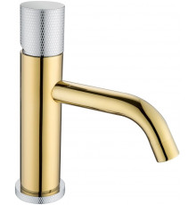 Смеситель Boheme Stick 121-CRG.2 для раковины, chrome touch gold, однорычажный, высота излива 7.6 см