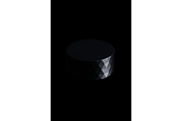 Смеситель для раковины Boheme Venturo 150-B-ICE черный двухвентильный, высота излива 11.84 см