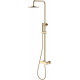 Душевая стойка Boheme Stick 128-GG.2 gold touch gold золото, штанга 112.5 см