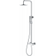 Душевая стойка Boheme Stick 128-CRCR chrome diamond chrome хром, штанга 112.5 см