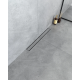 Душевой лоток Boheme Premium Linear 60 см, черный, в пол около стены, выпуск боковой