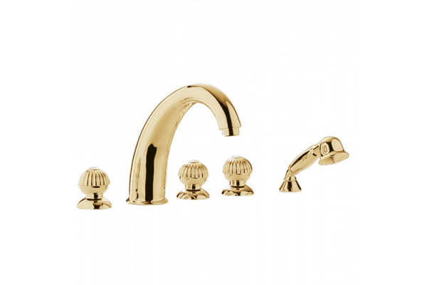 Bongio Radiant Смеситель для ванны цвет золото 02531OR0D