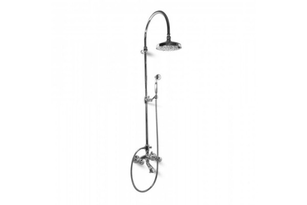 Bongio Impero Смеситель для ванны цвет хром/Swarovski 06536CR0D
