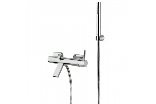 Bongio T-Square Смеситель для ванны цвет хром 52526CR0DPR