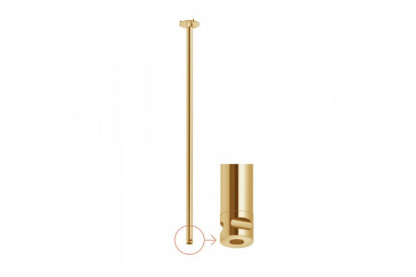 Bongio O'Clock Green Излив потолочный цвет золото 00977OR0M