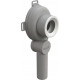 Сифон для писсуара Bonomini 3880GZ50B2WZ серый, выпуск прямой