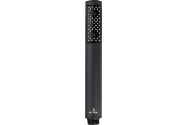 Душевая стойка Bossini Cosmo L10092.073 черный матовый штанга 139.4 см, шланг 150 см